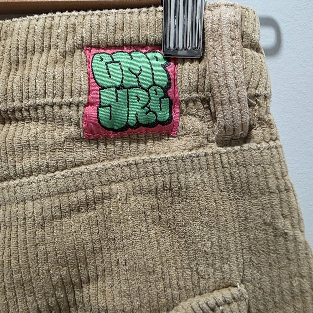 Empyre Y2K Beige Corduroy High Rise Jeans Skate Pants Size 0 - Picture 7 of 9